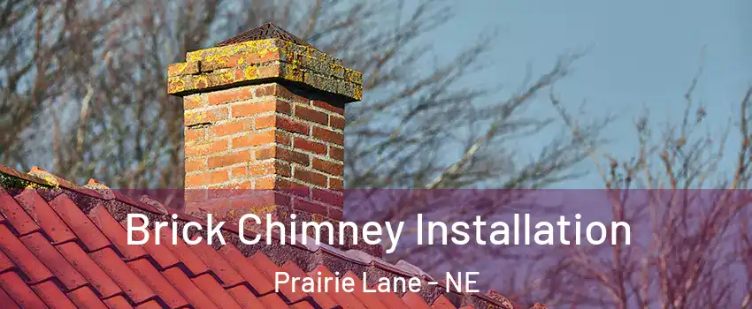 Brick Chimney Installation Prairie Lane - NE