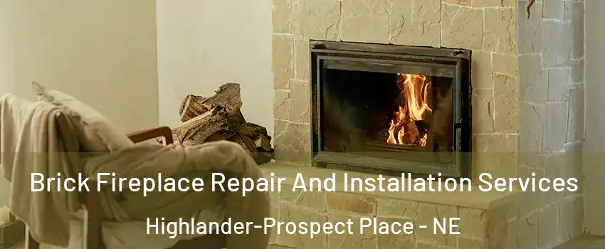 Brick Fireplace Repair And Installation Services Highlander-Prospect Place - NE
