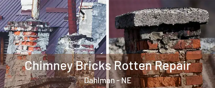 Chimney Bricks Rotten Repair Dahlman - NE