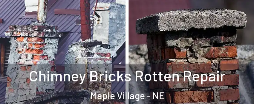 Chimney Bricks Rotten Repair Maple Village - NE