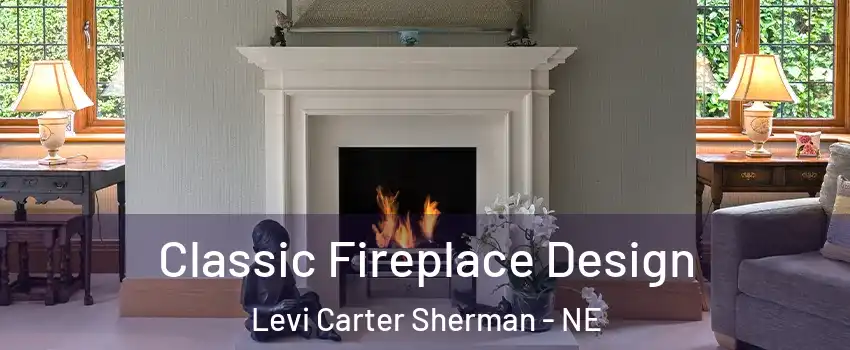 Classic Fireplace Design Levi Carter Sherman - NE