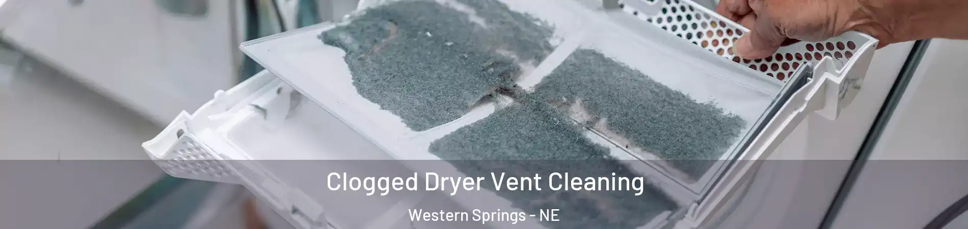 Clogged Dryer Vent Cleaning Western Springs - NE
