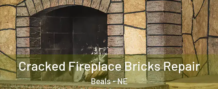 Cracked Fireplace Bricks Repair Beals - NE