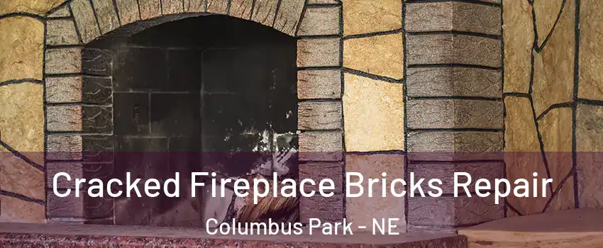 Cracked Fireplace Bricks Repair Columbus Park - NE