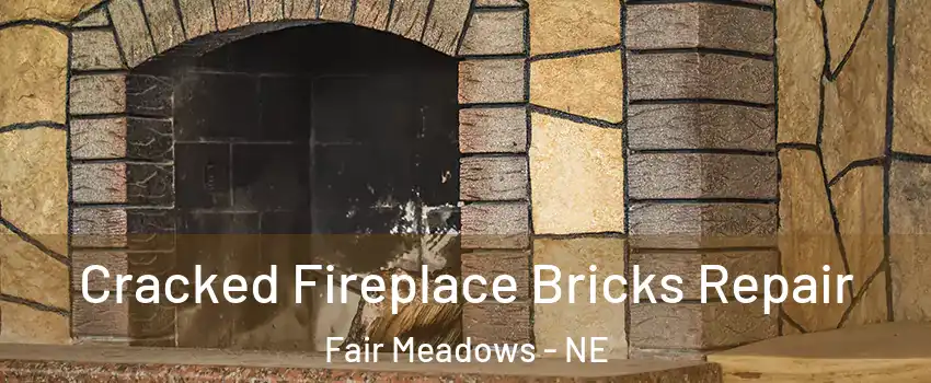Cracked Fireplace Bricks Repair Fair Meadows - NE