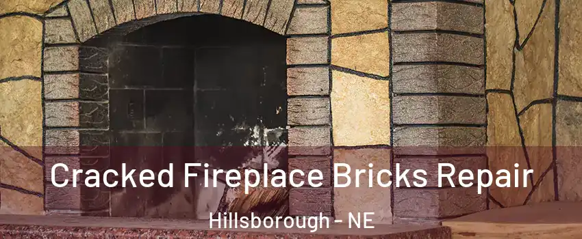 Cracked Fireplace Bricks Repair Hillsborough - NE