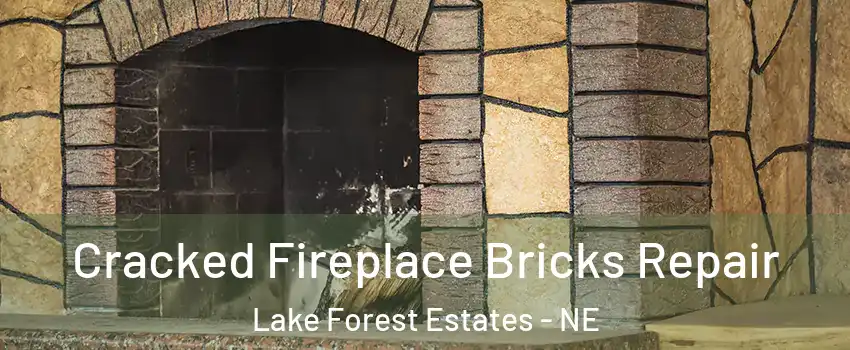 Cracked Fireplace Bricks Repair Lake Forest Estates - NE