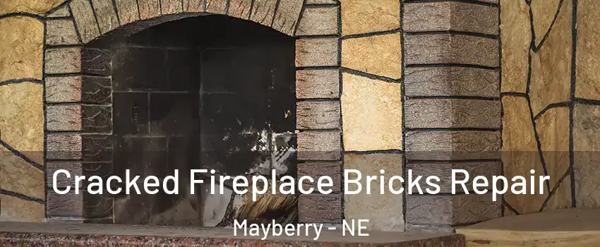 Cracked Fireplace Bricks Repair Mayberry - NE