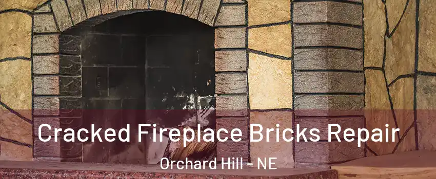 Cracked Fireplace Bricks Repair Orchard Hill - NE
