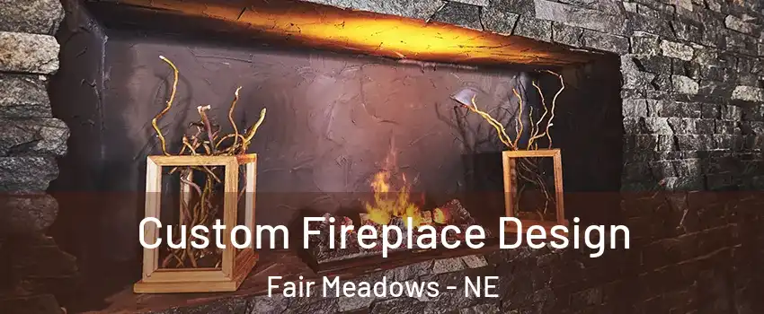 Custom Fireplace Design Fair Meadows - NE