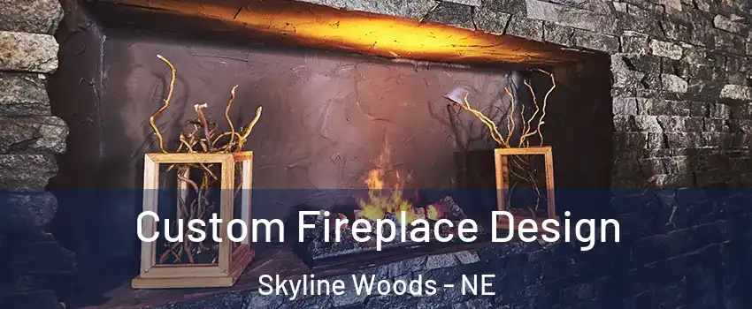 Custom Fireplace Design Skyline Woods - NE