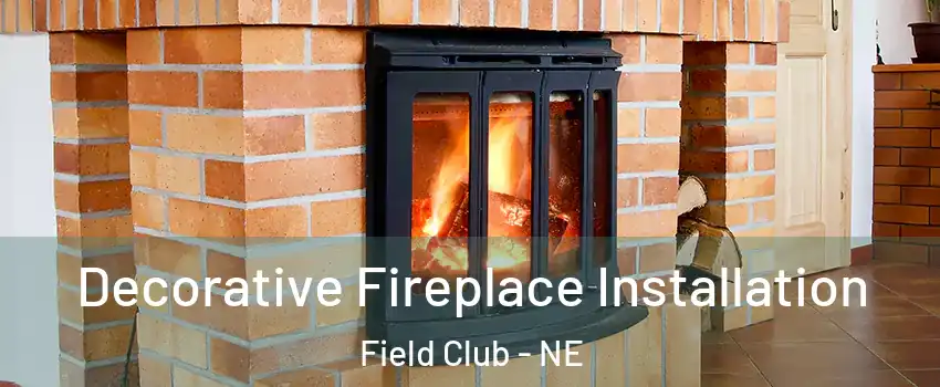 Decorative Fireplace Installation Field Club - NE