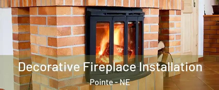 Decorative Fireplace Installation Pointe - NE