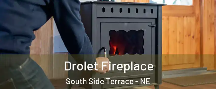 Drolet Fireplace South Side Terrace - NE