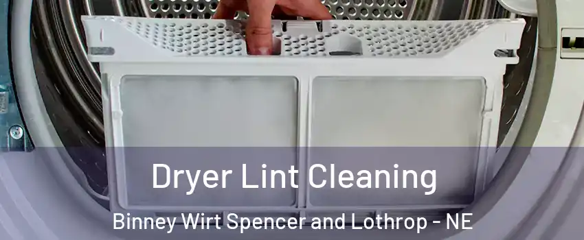Dryer Lint Cleaning Binney Wirt Spencer and Lothrop - NE