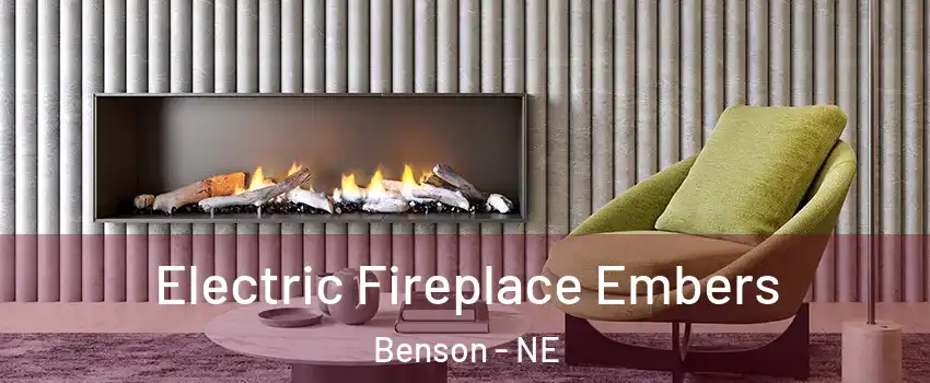 Electric Fireplace Embers Benson - NE