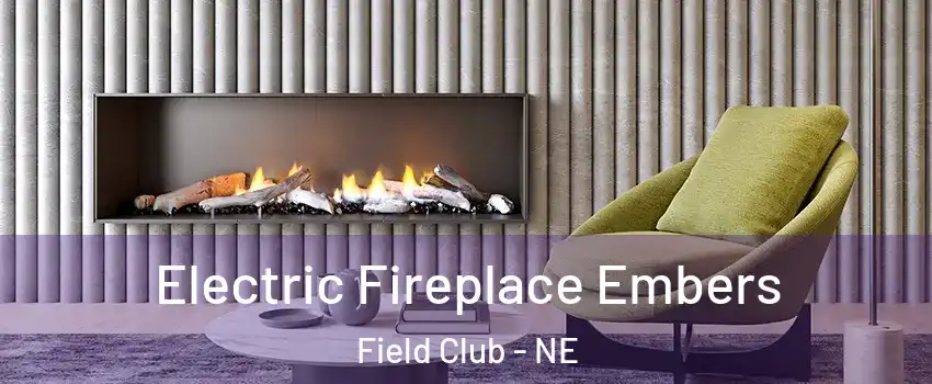 Electric Fireplace Embers Field Club - NE
