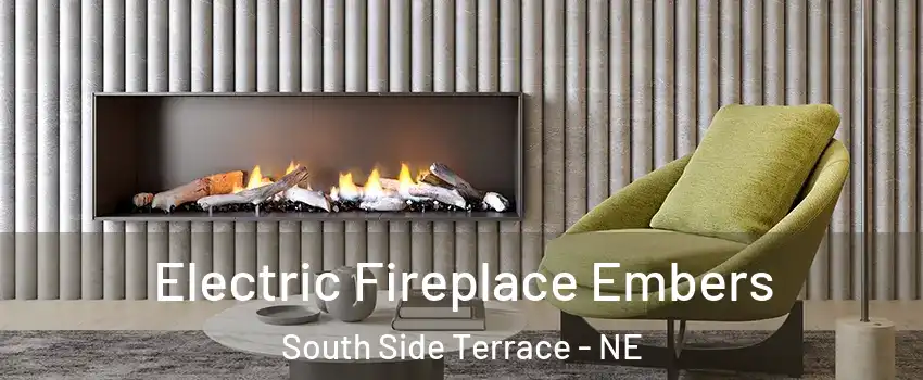 Electric Fireplace Embers South Side Terrace - NE