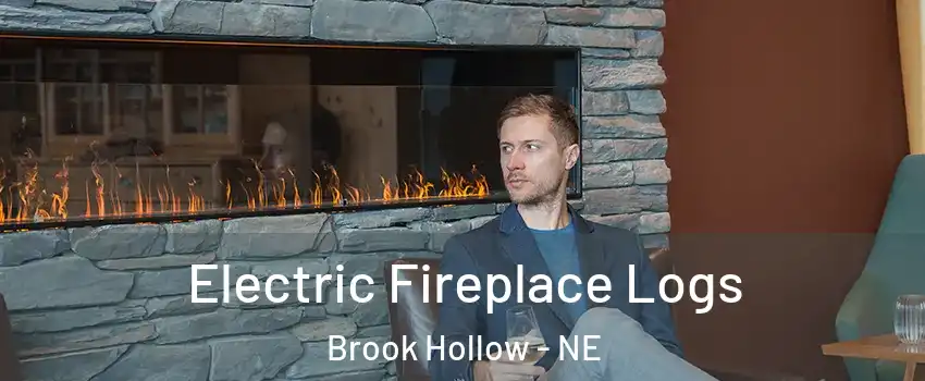 Electric Fireplace Logs Brook Hollow - NE