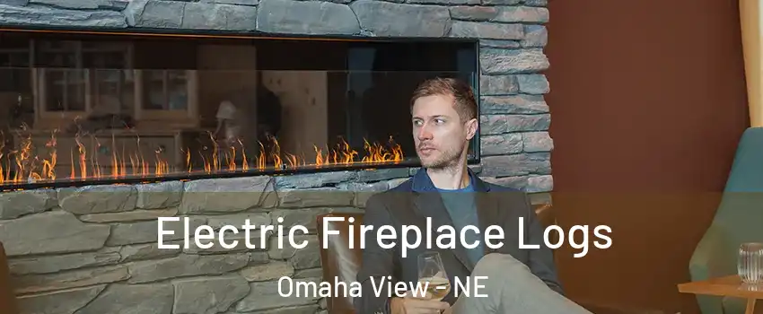 Electric Fireplace Logs Omaha View - NE