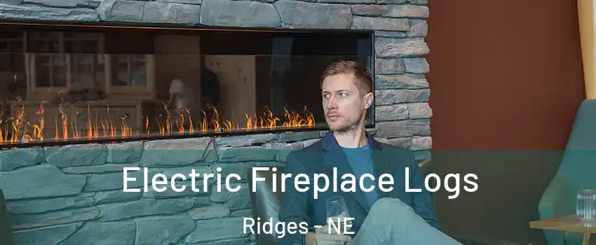 Electric Fireplace Logs Ridges - NE