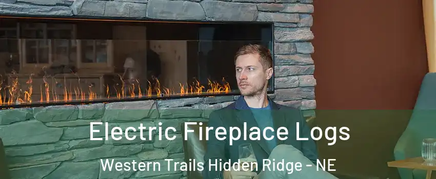 Electric Fireplace Logs Western Trails Hidden Ridge - NE
