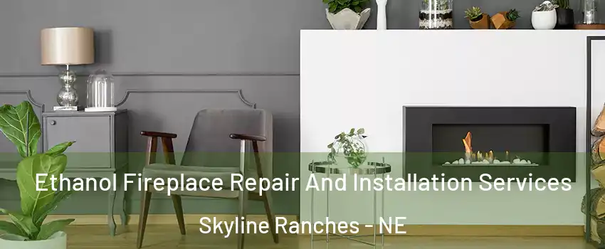 Ethanol Fireplace Repair And Installation Services Skyline Ranches - NE
