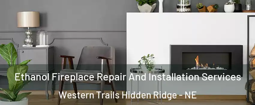 Ethanol Fireplace Repair And Installation Services Western Trails Hidden Ridge - NE