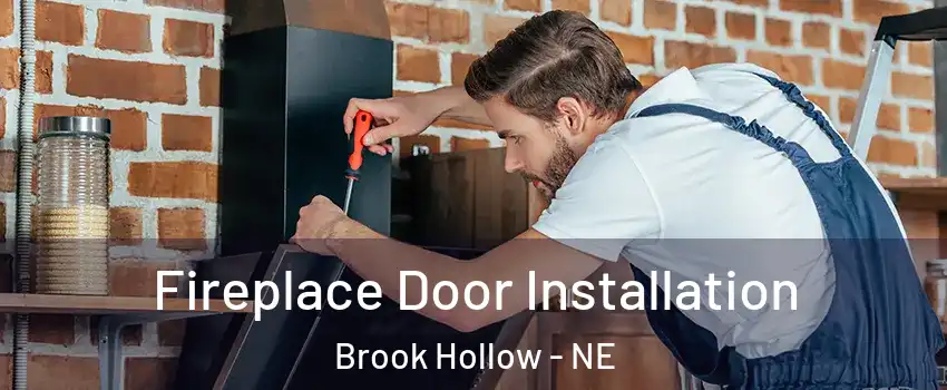 Fireplace Door Installation Brook Hollow - NE