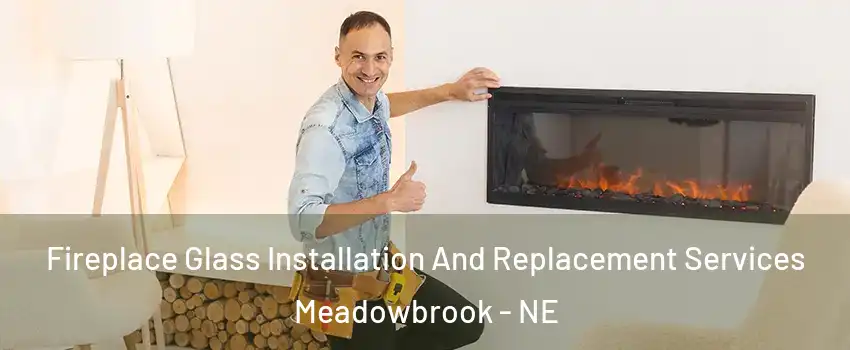 Fireplace Glass Installation And Replacement Services Meadowbrook - NE