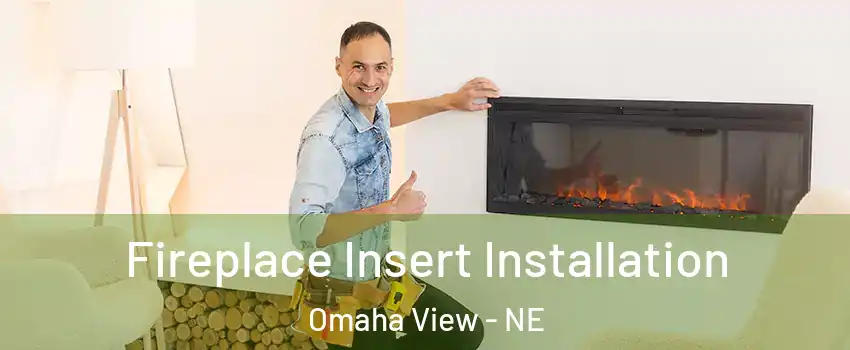 Fireplace Insert Installation Omaha View - NE