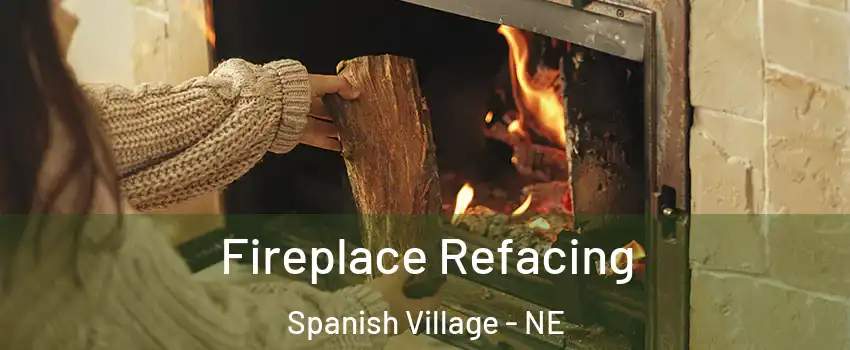 Fireplace Refacing Spanish Village - NE