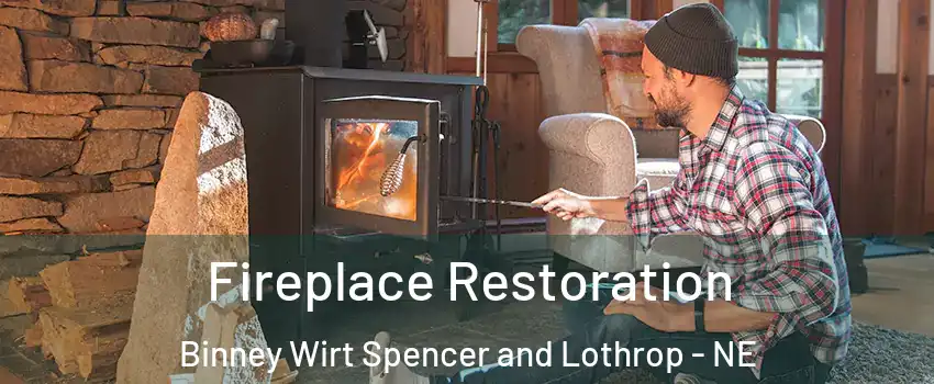 Fireplace Restoration Binney Wirt Spencer and Lothrop - NE