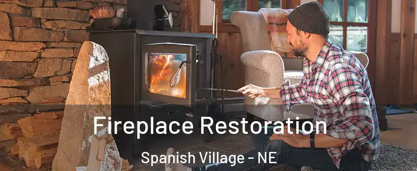 Fireplace Restoration Spanish Village - NE