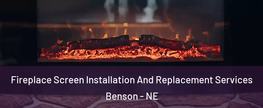Fireplace Screen Installation And Replacement Services Benson - NE