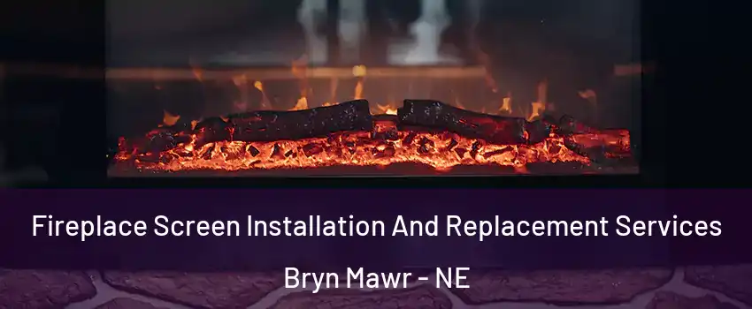 Fireplace Screen Installation And Replacement Services Bryn Mawr - NE