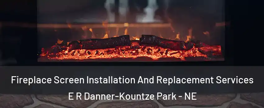 Fireplace Screen Installation And Replacement Services E R Danner-Kountze Park - NE