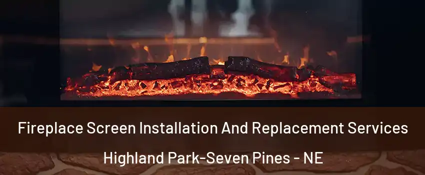 Fireplace Screen Installation And Replacement Services Highland Park-Seven Pines - NE