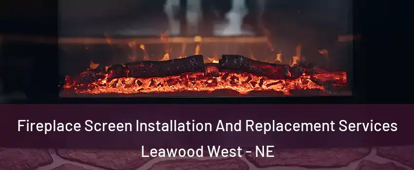 Fireplace Screen Installation And Replacement Services Leawood West - NE
