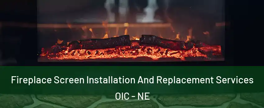 Fireplace Screen Installation And Replacement Services OIC - NE