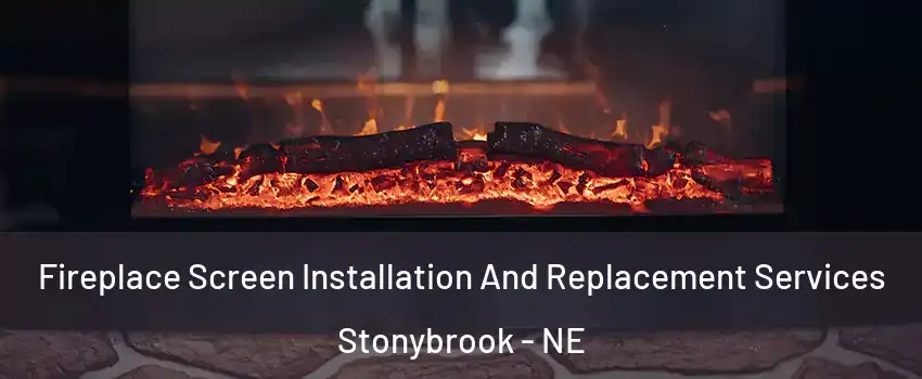 Fireplace Screen Installation And Replacement Services Stonybrook - NE