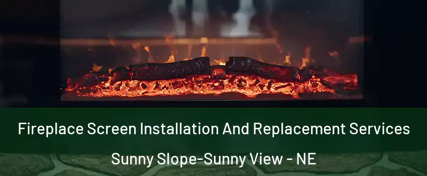 Fireplace Screen Installation And Replacement Services Sunny Slope-Sunny View - NE