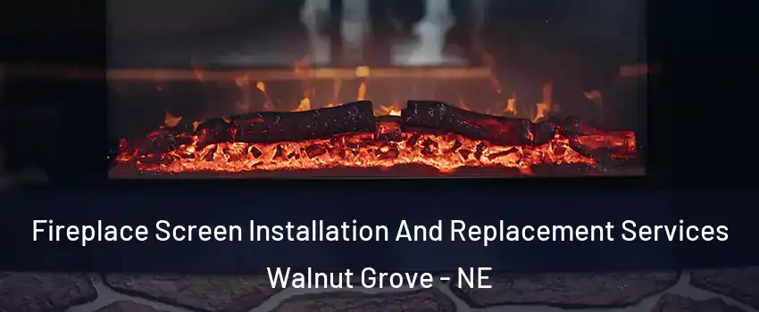 Fireplace Screen Installation And Replacement Services Walnut Grove - NE