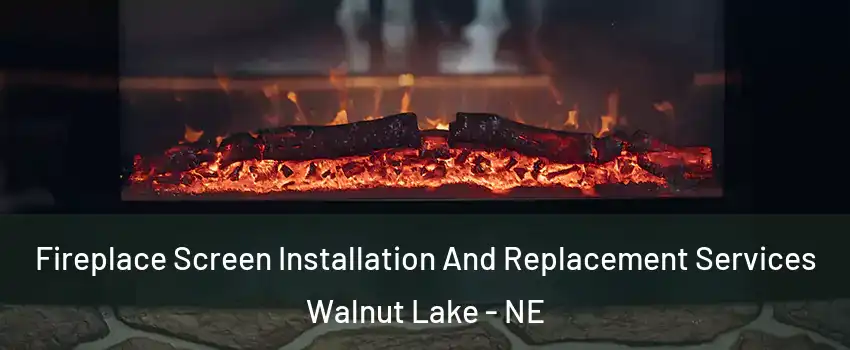 Fireplace Screen Installation And Replacement Services Walnut Lake - NE