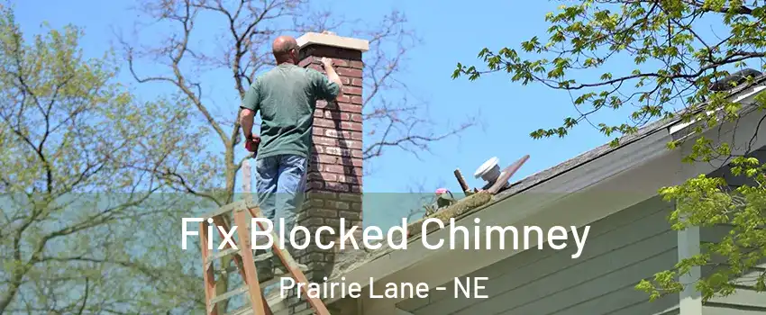 Fix Blocked Chimney Prairie Lane - NE