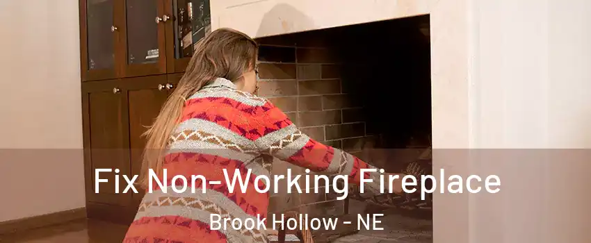 Fix Non-Working Fireplace Brook Hollow - NE