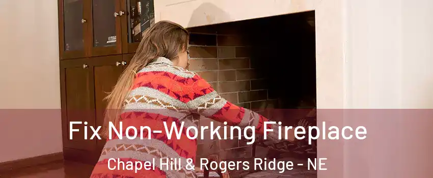 Fix Non-Working Fireplace Chapel Hill & Rogers Ridge - NE