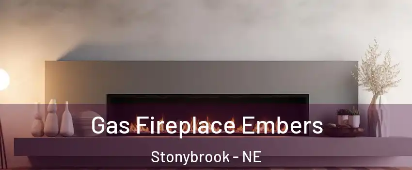 Gas Fireplace Embers Stonybrook - NE