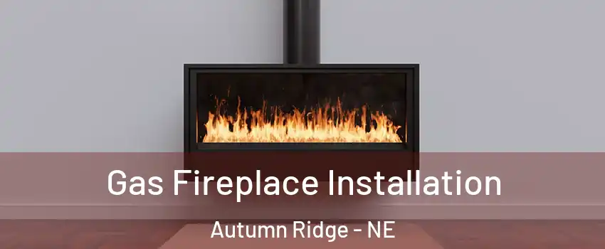 Gas Fireplace Installation Autumn Ridge - NE