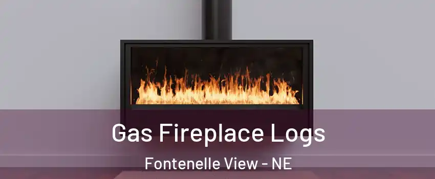 Gas Fireplace Logs Fontenelle View - NE